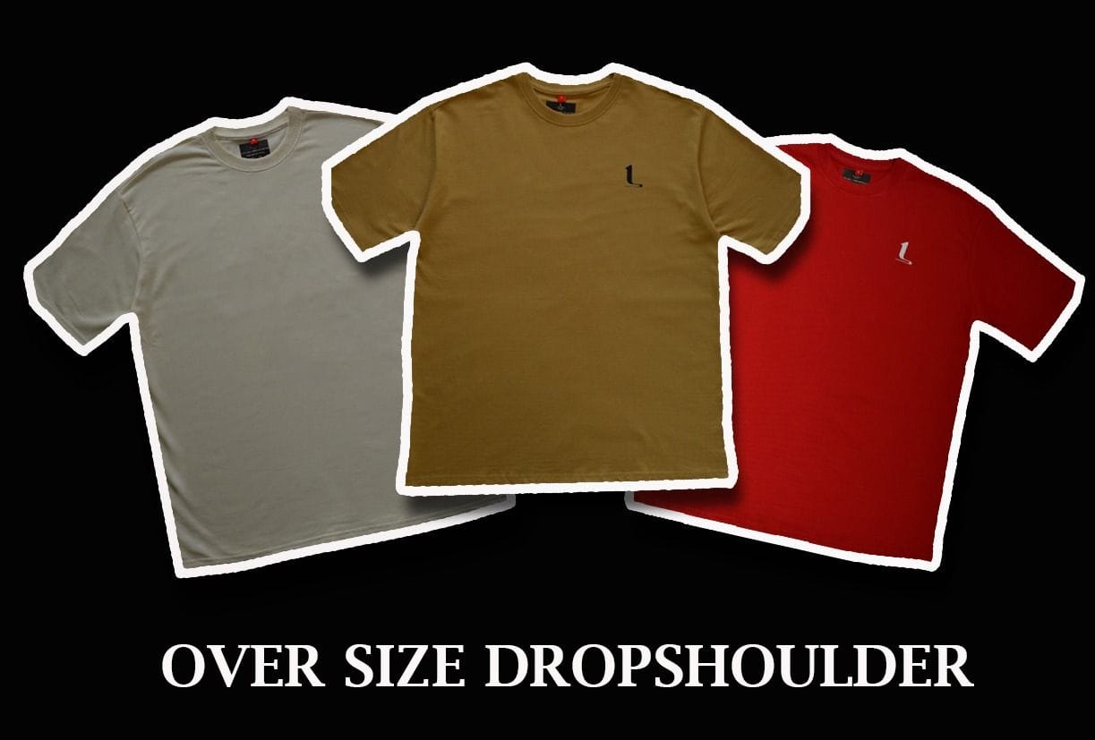 OVER SIZE DROP-SHOULDER T-SHIRT