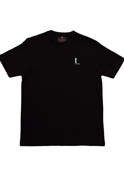 Black R-Neck T-Shirt unisex